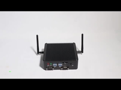 Máy tính công nghiệp không quạt Celeron J4125 N4000 RS485 Linux DDR4 8GB Mini
