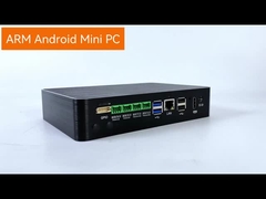 Dual LAN 4COM ARM RK3568 PC công nghiệp DDR4 8G EMMC 16G Android 11 Mini PC nhúng