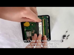 Intel DDR4 Mini Portable PC với quạt làm mát WiFi Dual HD hỗ trợ màn hình 4K