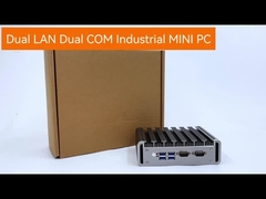 Intel Core I5-6200U Mini PC công nghiệp không quạt với RS232 COM kép LAN DDR4