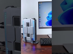 Máy tính mini Intel Core i9 12900HK, PC chơi game di động 12GB với Dual LAN Dual HDMI