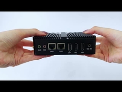 Bộ xử lý Intel Celeron J6412 Với DDR4 16GB RAM và 2 HD Industrial Fanless PC