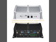 Máy tính công nghiệp không quạt 3G 4G Dual LAN Dual COM