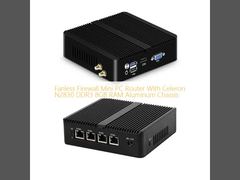 Bộ định tuyến PC mini không quạt Tốc độ mạng an toàn