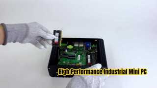 Máy tính công nghiệp bộ xử lý Intel Core i7 8650U với 6 COM 2 LAN 14 GPIO