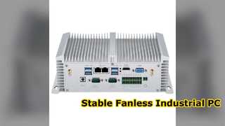 Máy tính công nghiệp không quạt Dual LAN Dual COM