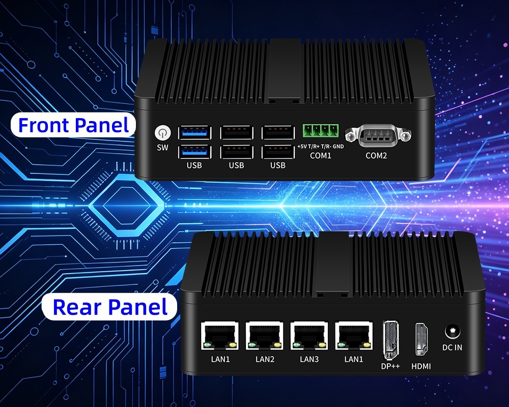 Blog công ty mới nhất về Bốn máy tính công nghiệp LAN Dual COM giải quyết vấn đề thiếu giao diện mạng công nghiệp