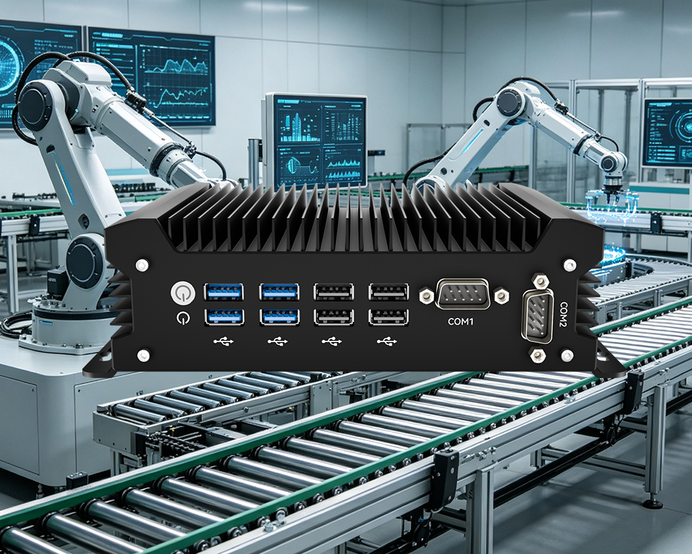 Blog công ty mới nhất về Industrial Mini PC Industry Expands Rapidly: SME Digital Transformation Boosts Demand for Dual LANI Multi RS232 Hardware