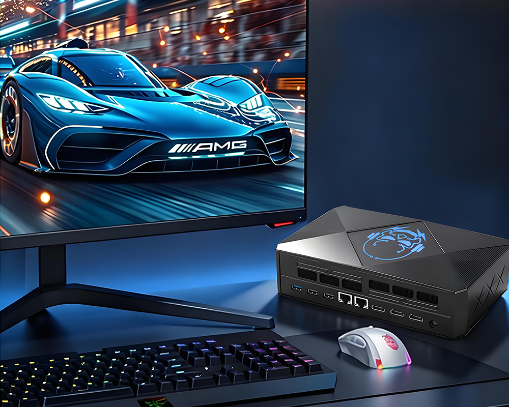 Blog công ty mới nhất về COMPUTEX 2026 GPU rời 4 đầu ra 4K và mạng LAN 2.5G kép trở thành cấu hình chính cho máy tính chơi game mini