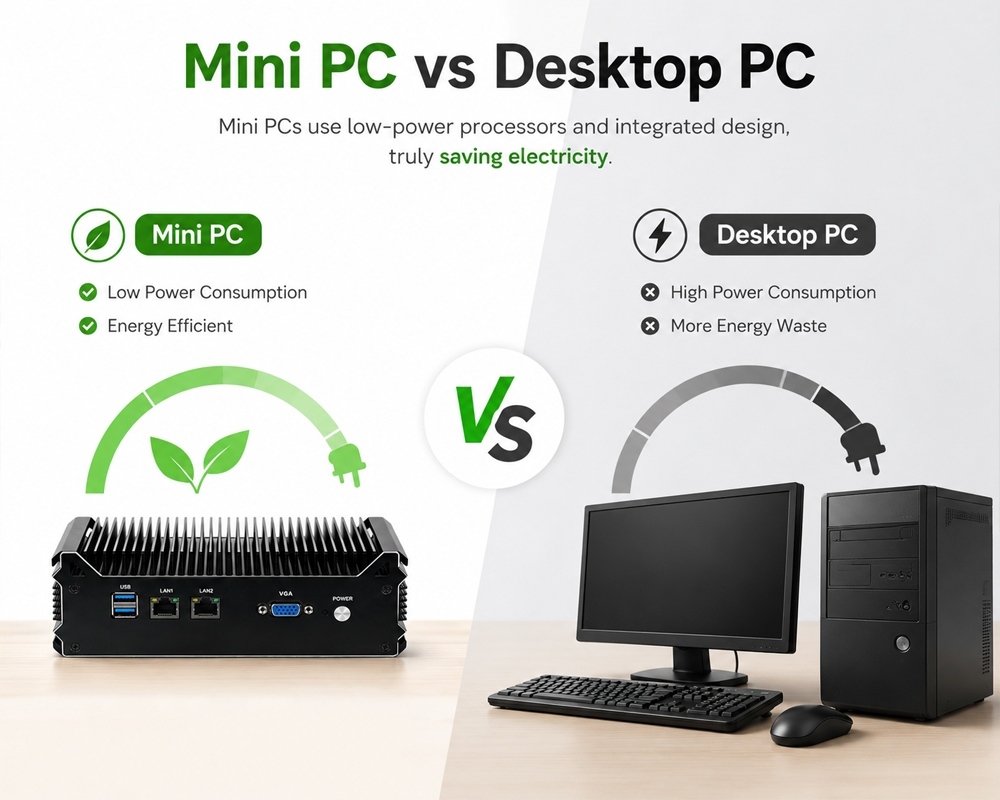 Blog công ty mới nhất về Máy tính Mini có thực sự tiết kiệm điện không? So sánh chi phí điện năng trong một năm