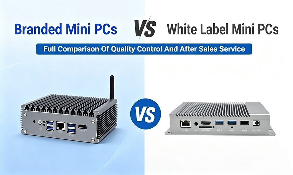 Blog công ty mới nhất về Mini PC Thương hiệu VS Mini PC Nhãn trắng: So sánh toàn diện về Kiểm soát chất lượng và Dịch vụ hậu mãi