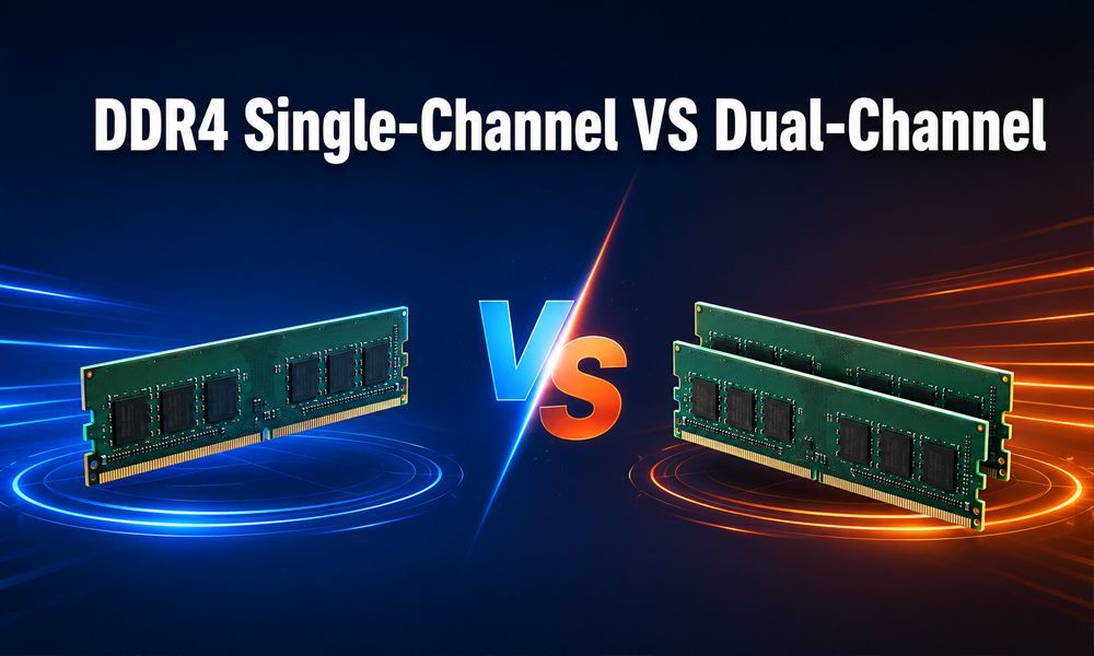 Blog công ty mới nhất về DDR4 Single Channel VS Dual Channel: How Memory Configuration Affects Integrated Graphics Performance In Mini PCs