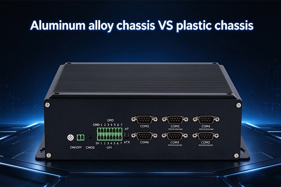 Blog công ty mới nhất về Aluminum alloy chassis VS plastic chassis: Differences in heat dissipation and shielding for industrial PCs
