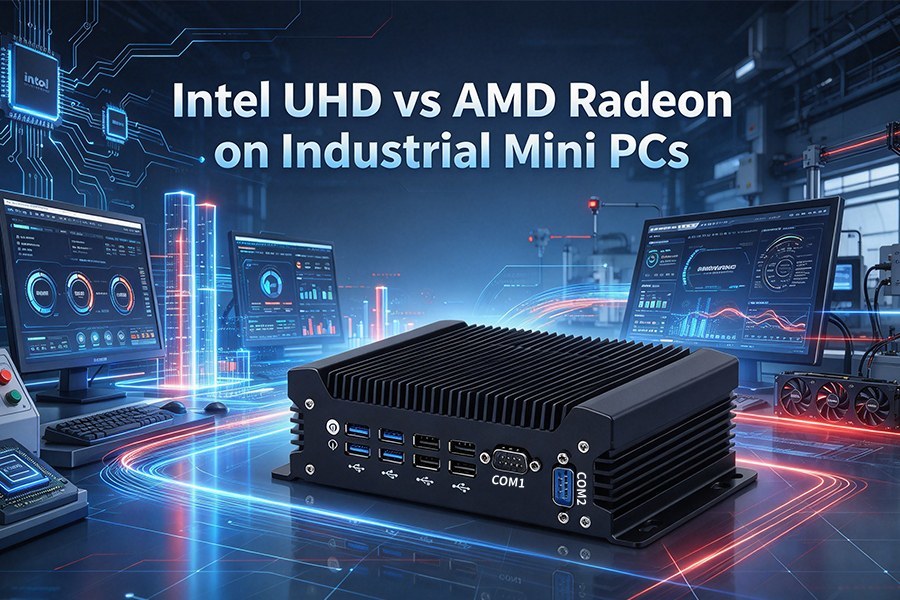 Blog công ty mới nhất về Intel UHD so với AMD Radeon trên Mini PC công nghiệp: So sánh đồ họa tích hợp, Cái nào xử lý đồ họa công nghiệp tốt hơn