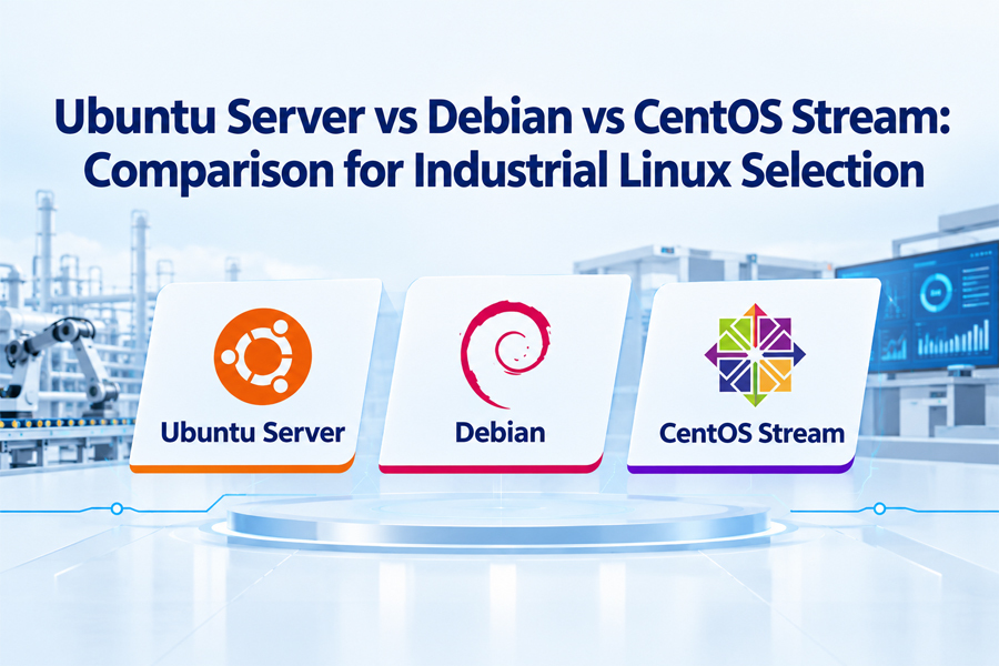 Blog công ty mới nhất về Ubuntu Server vs Debian vs CentOS Stream: So sánh cho Lựa chọn Linux công nghiệp