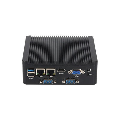 Intel Pentium J2900 PC công nghiệp với màn hình màn hình kép hỗ trợ LAN 4 COM