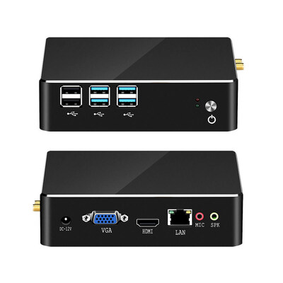 mua Máy tính nhỏ với bộ xử lý Intel Core i3 7100U mSATA SSD DDR3L 16G RAM Và quạt làm mát sản xuất trực tuyến
