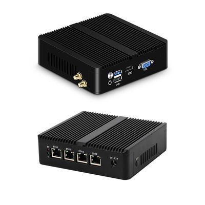Mua Fanless Firewall Mini PC Router With Celeron N2830 DDR3 8GB RAM Aluminum Chassis online manufacture