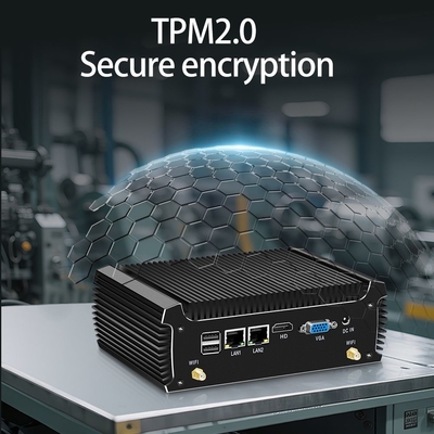 Mua Máy tính mini Intel Core i5 6300U với 4 USB3.0, 1 HD và 16 GB, PC công nghiệp không quạt online manufacture