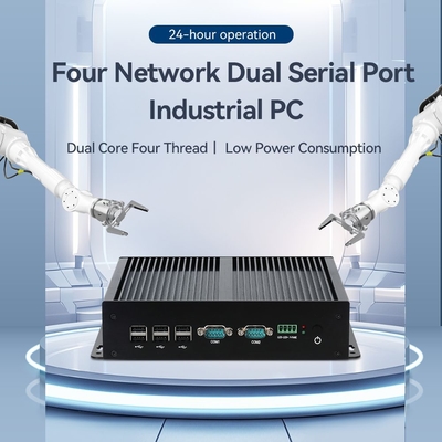 Mua Intel Core I7-6500U Processor With Four LAN and Dual COMs  Industrial Mini PC online manufacture