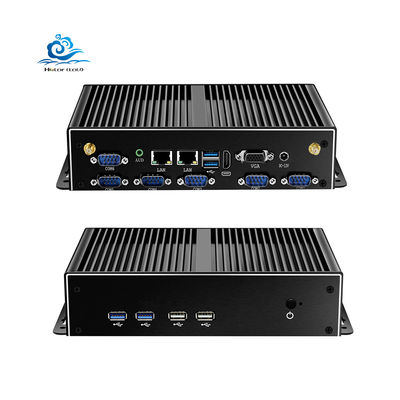 Mua Pen-tium 3805U máy tính công nghiệp không quạt với 6 cổng USB và cổng RS232 Serial Compact Embedded Computer sản xuất trực tuyến