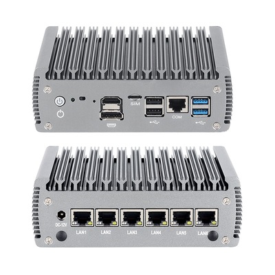 mua Máy tính mini tường lửa bộ xử lý Intel N100 với 6 LAN 1 HD-MI 1 DP sản xuất trực tuyến