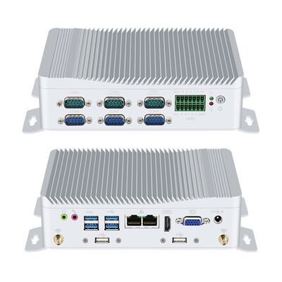 mua Intel Celeron J1900 máy tính công nghiệp không quạt với 2 COM GPIO và DDR3L 8G sản xuất trực tuyến