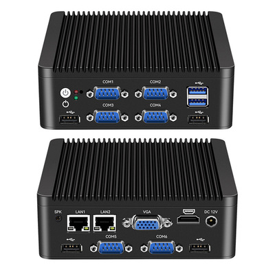 mua Intel N5000 J4125 4 Core Mini PC với LAN kép 6 COM và DDR4 lên đến 8G sản xuất trực tuyến