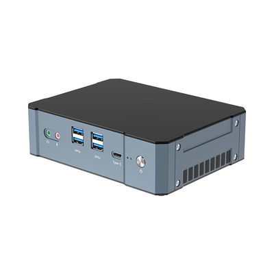 DDR5 Home Office Mini PC Với Fan Dual LAN 4 màn hình hiển thị 2 M.2 SSD Desktop
