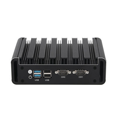 Intel N100 Industrial Mini PC Dual LAN Dual COM DDR4 16G RAM cho công nghiệp
