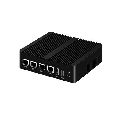 Bộ xử lý Intel N100 Máy vi tính công nghiệp mini máy tính hai COM DDR4 RAM 4LAN