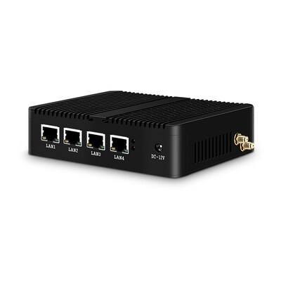 Intel J1900 Mini PC Firewall PFsense 4 Gigabit LAN Win10 Hỗ trợ màn hình kép
