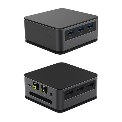 Intel Alder Lake N95 4 Core 4 Thread Mini PC Với LPDDR5 12G 2 Ethernet Và Wifi