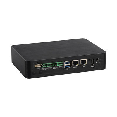 Dual LAN 4COM ARM RK3568 PC công nghiệp DDR4 8G EMMC 16G Android 11 Mini PC nhúng