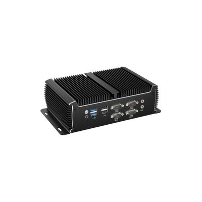 4 lõi 8 sợi Mini PC không quạt Intel Core I7 1195G7 Với LAN kép 6COM DDR4