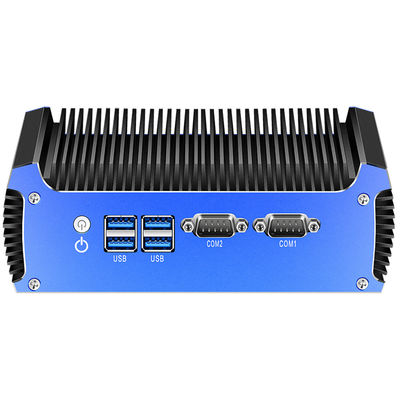 Dual LAN Dual COM Intel Mini PC không quạt với RAM DDR3 lên đến 8GB Linux và mSATA