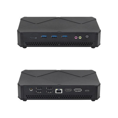 Intel Core i5 Series Black Mini PC với hai M.2 SSD 2280 hai quạt làm mát ổn định