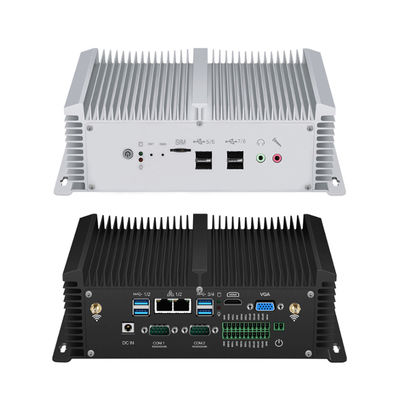 Máy tính không quạt công nghiệp được nhúng hỗ trợ mô-đun 3G 4G với LAN kép COM kép