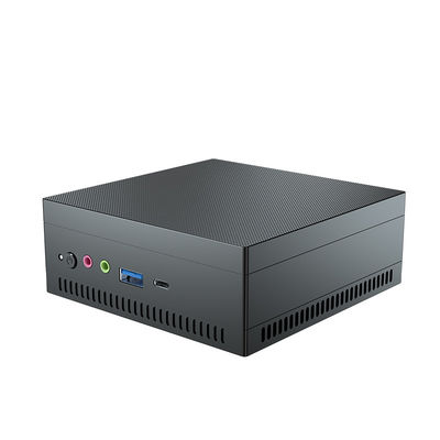 AMD Athlon Gold 3150U Black Mini PC với khung gốm hợp kim nhôm cho văn phòng gia đình