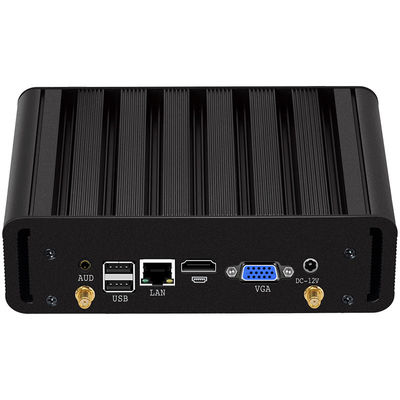 Máy tính nhỏ màu đen Intel Core Series với RAM DDR3L LAN đơn Fome Home Offoce