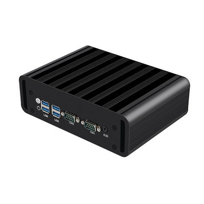 Bộ vi xử lý Intel Core i3 i5 i7 Máy vi xử lý công nghiệp mini không quạt với 2LAN 2COM RS485