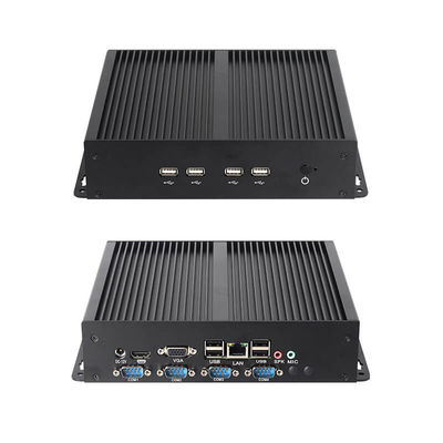Máy tính công nghiệp mini không quạt với Intel Core i5-3317U DDR3L 8GB RAM Và 4COM