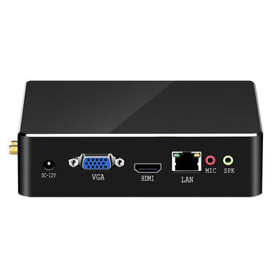 Máy tính nhỏ màu đen Intel Core I5 7200U Với DDR3L 16GB RAM LAN đơn cho văn phòng