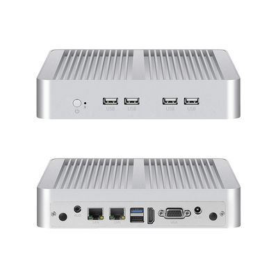 Intel Mini PC Celeron J1900 Không quạt 8GB RAM Mini PC nhỏ gọn cho trợ giúp gia đình