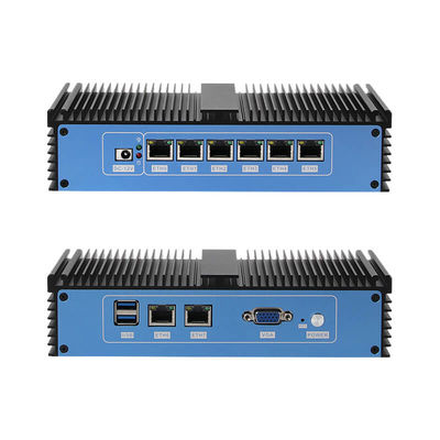 Celeron Router Mini Computer Với DDR4 16GB RAM Phương pháp làm mát không quạt