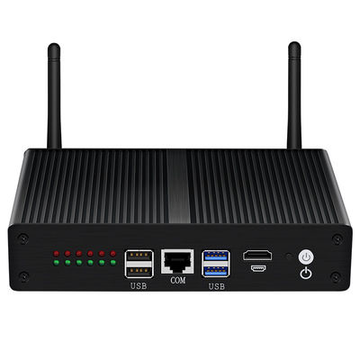 6LAN Phần mềm tường lửa Mini PC Intel Pentium 4405U 2 lõi DDR3 RAM Fanless PC
