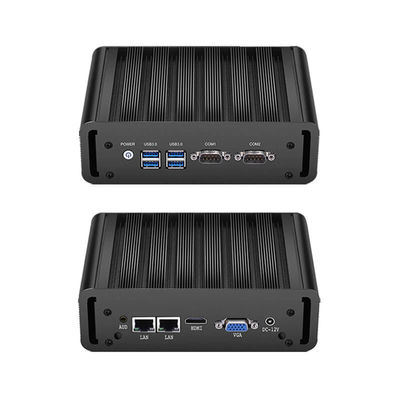 DDR3L 8GB RAM PC công nghiệp Intel Celeron And Core Processor PC không quạt LAN kép