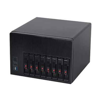 Máy chủ NAS N150 8-Bay Giao diện Host Vỏ lưu trữ NAS gắn mạng