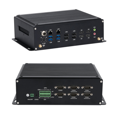 Máy tính mini công nghiệp Intel Core i5-14450HX với Dual Ethernet và 4 COM