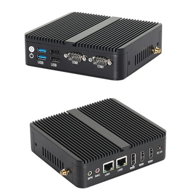 Bộ xử lý Intel Celeron J6412 Với DDR4 16GB RAM và 2 HD Industrial Fanless PC